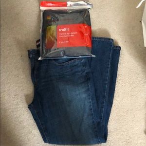 Men's Jeans and 2pc Thermal set